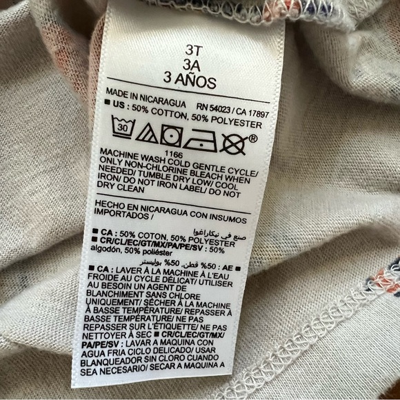 OLD NAVY Construction Vehicles Long Sleeve Tee, 3T - Picture 3 of 5